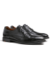 LLOYD Leder-Schnürschuhe "Milan" in Schwarz