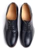 LLOYD Leder-Schnürschuhe in Schwarz