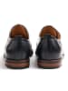 LLOYD Leren veterschoenen zwart