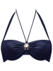 Marlies Dekkers Biustonosz bikini "Jet Set" w kolorze granatowym