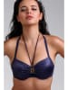 Marlies Dekkers Biustonosz bikini "Jet Set" w kolorze granatowym
