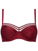 Marlies Dekkers Biustonosz balkonetka "Seduction" w kolorze czerwonym