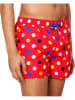 Happy Socks Zwemshort rood/meerkleurig