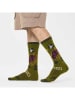 Happy Socks 2-delige set: sokken kaki