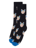 Happy Socks Skarpety (3 pary) w kolorze fioletowo-niebiesko-czarnym