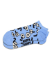 Happy Socks Skarpety (3 pary) w kolorze fioletowo-błękitno-żółtym