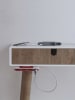Designnest Steckdosenleiste in Schwarz/ Weiß