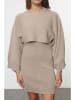 trendyol Gebreide jurk beige