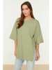 trendyol Shirt in Khaki
