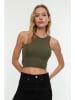 trendyol Top in Khaki