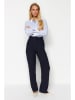 trendyol Broek donkerblauw