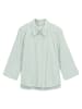 Tom Tailor Bluse in Grün/ Weiß