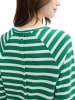 TOM TAILOR Denim Longsleeve groen/wit