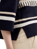 Tom Tailor Sweter w kolorze granatowo-beżowym