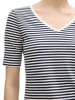 Tom Tailor Shirt zwart/wit