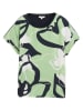 Tom Tailor Shirt groen/zwart