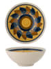 Bloomingville Miska "Heikki" w kolorze żółto-brązowo-niebieskim - Ø 19 cm