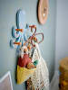 Bloomingville Kapstop "Oswall" lichtblauw - (B)26 x (H)30 cm