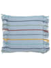 Bloomingville Kussen "Frey" lichtblauw - (L)45 x (B)45 cm