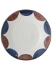 Bloomingville Soepbord "Camellia" blauw/bruin - Ø 22 cm