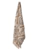 Bloomingville Plaid "Freddy" in Beige - (L)160 x (B)130 cm