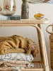 Bloomingville Plaid "Freddy" in Beige - (L)160 x (B)130 cm