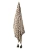 Bloomingville Plaid "Charlie" beige/bruin - (L)160 x (B)130 cm