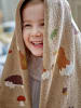 Bloomingville Plaid "Fall" in Beige - (L)160 x (B)130 cm