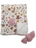 Bloomingville Plaid "Kristine" meerkleurig - (L)160 x (B)130 cm