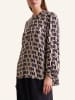 Seidensticker Blouse donkerblauw/beige/paars
