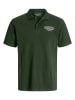 Jack & Jones Koszulki polo (3 szt.) w kolorze granatowym, czarnym i zielonym