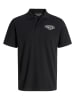 Jack & Jones 3er-Set: Poloshirts in Dunkelblau/ Schwarz/ Grün