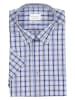 Eterna Blouse - comfort fit - blauw/lichtblauw/beige