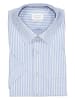 Eterna Blouse - comfort fit - lichtblauw/wit