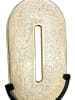 GILDE Deco-object "Zero" goudkleurig - (B)19 x (H)39 x (D)8 cm
