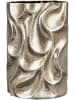 GILDE Vase "Relief" in Gold - (B)24 x (H)37 x (T)14 cm
