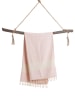 Samimi 2tlg. Set: Hamamtuch in Rosa/ Creme