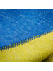 Benetton Pled w kolorze niebiesko-żółtym