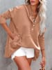 Milan Kiss Hoodie in Beige