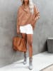 Milan Kiss Hoodie in Beige