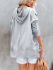 Milan Kiss Hoodie in Grau