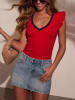 Milan Kiss Shirt in Rot