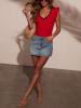 Milan Kiss Shirt in Rot