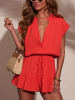 Milan Kiss Jumpsuit rood