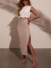 Milan Kiss Jurk beige/crème