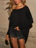Milan Kiss Pullover in Schwarz
