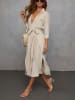Milan Kiss Kleid in Beige