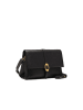COCCINELLE Leder-Umhängetasche in Schwarz - (B)24 x (H)17 x (T)10 cm