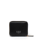Pinko Leder-Geldbörse in Schwarz - (B)12 x (H)10 x (T)3 cm