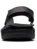 Clarks Leren sandalen "Sunder Range" zwart